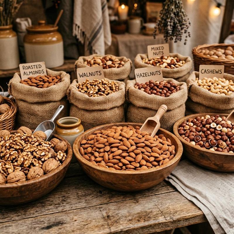 Maçka Tekel Taze Kuruyemiş ve Karışık Çerez Paketleri